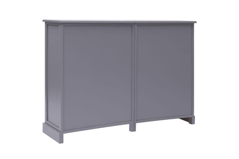 Skänk med 10 lådor grå 113x30x79 cm trä - Grå - Förvaring - Förvaringsmöbler - Skänkar & sideboards