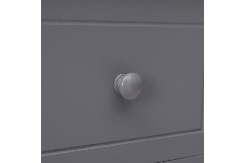 Skänk med 10 lådor grå 113x30x79 cm trä - Grå - Förvaring - Förvaringsmöbler - Skänkar & sideboards