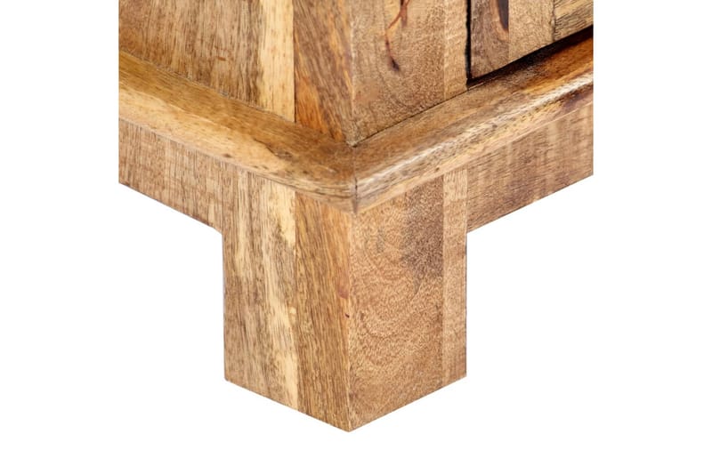 Skänk med 4 lådor 160x40x85 cm massivt mangoträ - Brun - Skänkar & sideboards