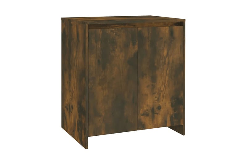 Skänk rökfärgad ek 70x40x73,5 cm spånskiva - Brun - Förvaring - Förvaringsmöbler - Skänkar & sideboards