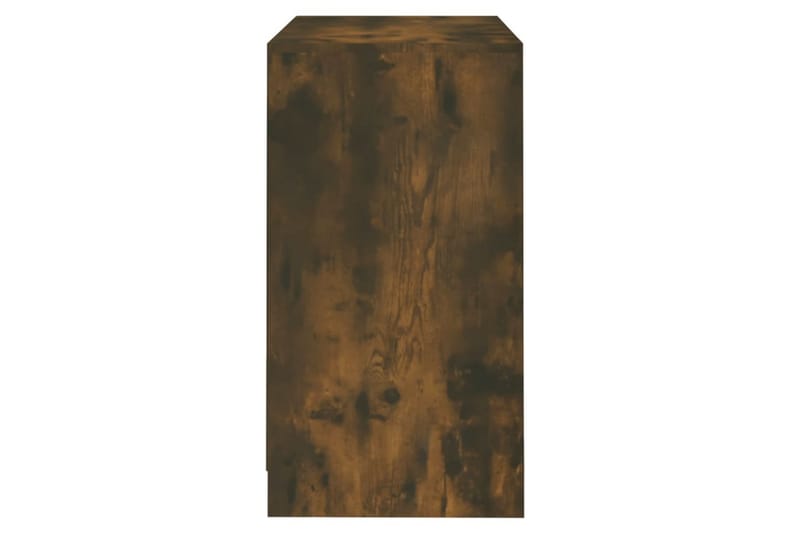 Skänk rökfärgad ek 70x40x73,5 cm spånskiva - Brun - Skänkar & sideboards