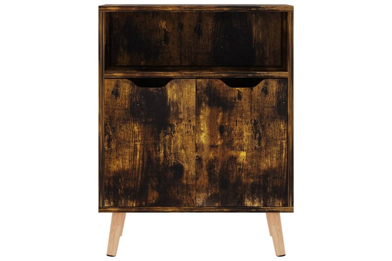 Skänk rökig ek 60x30x72 cm spånskiva - Brun - Skänkar & sideboards