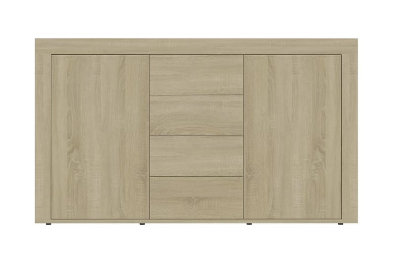 Skänk sonoma-ek 120x36x69 cm spånskiva - Brun - Skänkar & sideboards