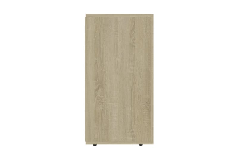 Skänk sonoma-ek 120x36x69 cm spånskiva - Brun - Skänkar & sideboards