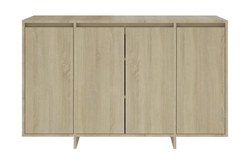 Skänk sonoma-ek 120x41x75 cm spånskiva - Ek - Förvaring - Förvaringsmöbler - Skänkar & sideboards
