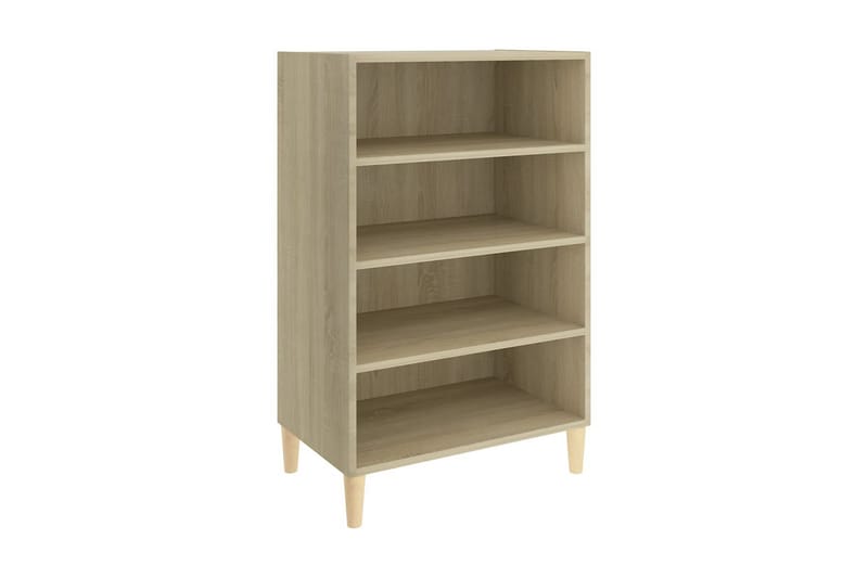 Skänk sonoma-ek 57x35x90 cm spånskiva - Brun - Förvaring - Förvaringsmöbler - Skänkar & sideboards