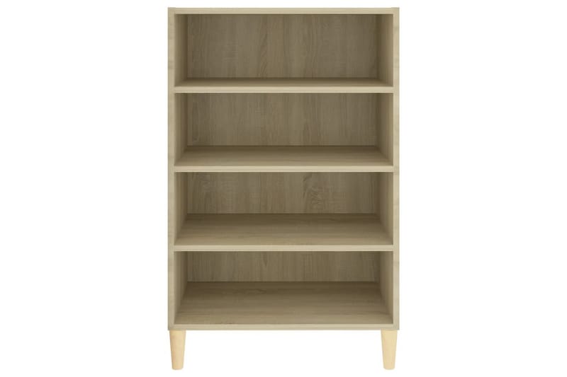 Skänk sonoma-ek 57x35x90 cm spånskiva - Brun - Förvaring - Förvaringsmöbler - Skänkar & sideboards