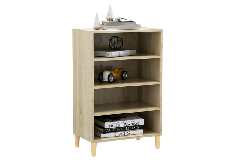 Skänk sonoma-ek 57x35x90 cm spånskiva - Brun - Förvaring - Förvaringsmöbler - Skänkar & sideboards