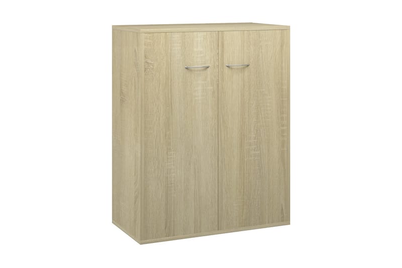 Skänk sonoma-ek 60x30x75 cm spånskiva - Brun - Förvaring - Förvaringsmöbler - Skänkar & sideboards