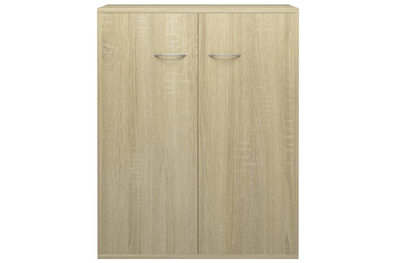 Skänk sonoma-ek 60x30x75 cm spånskiva - Brun - Skänkar & sideboards