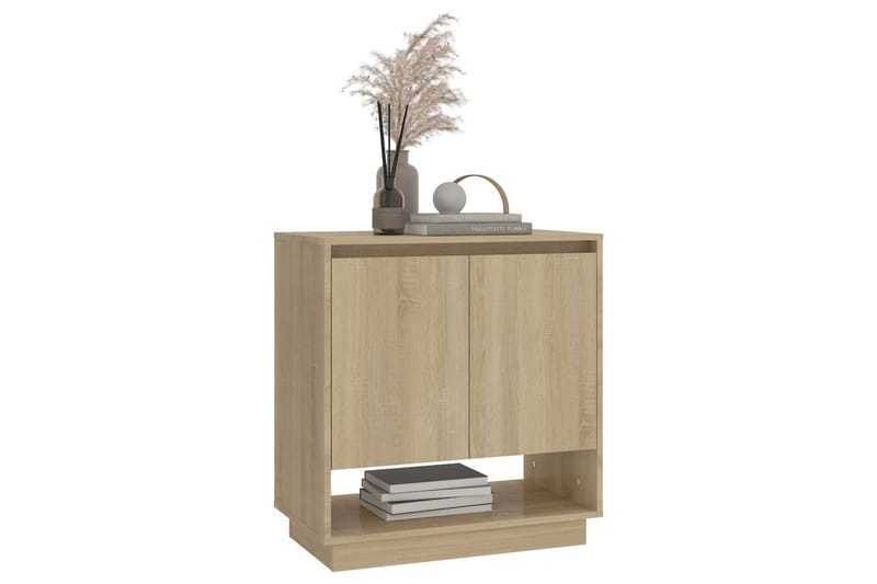 Skänk sonoma-ek 70x41x75 cm spånskiva - Ek - Förvaring - Förvaringsmöbler - Skänkar & sideboards