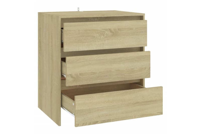 Skänk sonoma-ek 70x41x75 cm spånskiva - Ek - Förvaring - Förvaringsmöbler - Skänkar & sideboards
