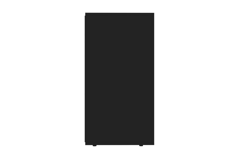 Skänk svart 120x36x69 cm spånskiva - Svart - Skänkar & sideboards