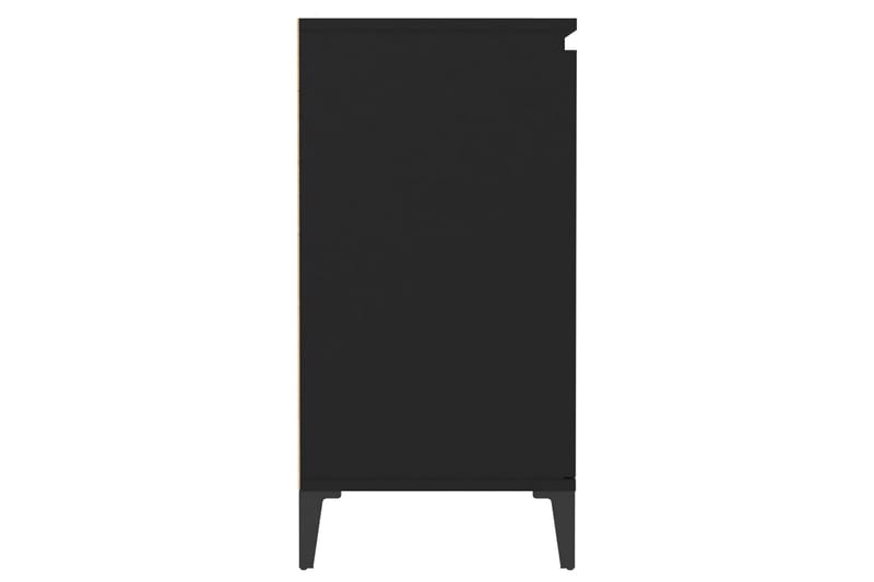 Skänk svart 60x35x70 cm spånskiva - Svart - Förvaring - Förvaringsmöbler - Skänkar & sideboards