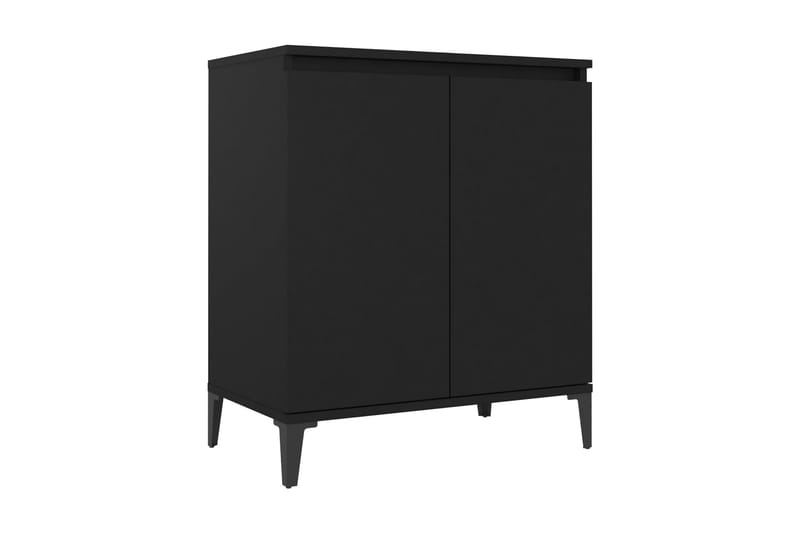 Skänk svart 60x35x70 cm spånskiva - Svart - Skänkar & sideboards