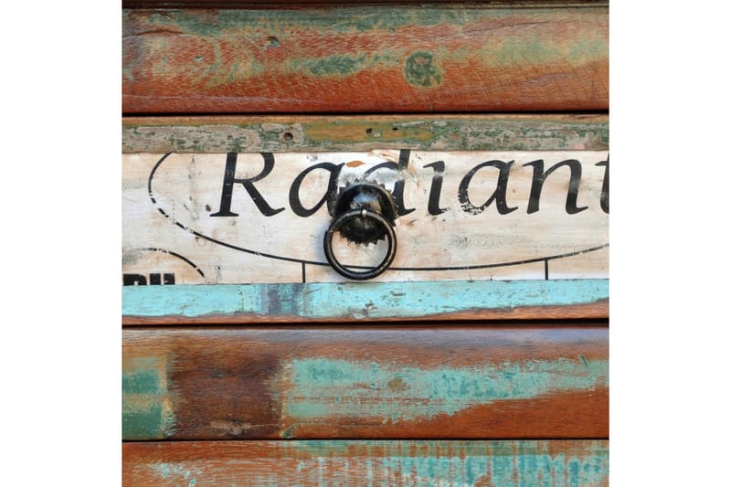 Skänk vintage återvunnet trä 2 lådor 2 luckor - Brun - Förvaring - Förvaringsmöbler - Skänkar & sideboards
