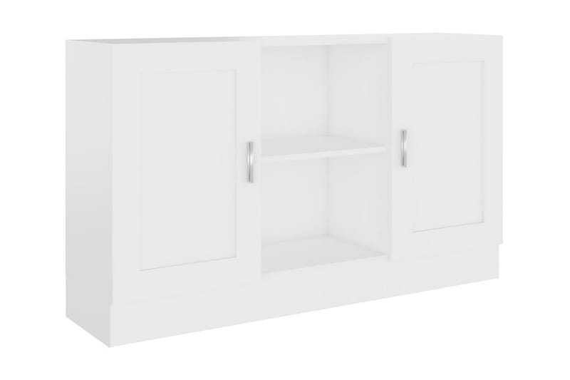 Skänk vit 120x30,5x70 cm spånskiva - Vit - Skänkar & sideboards