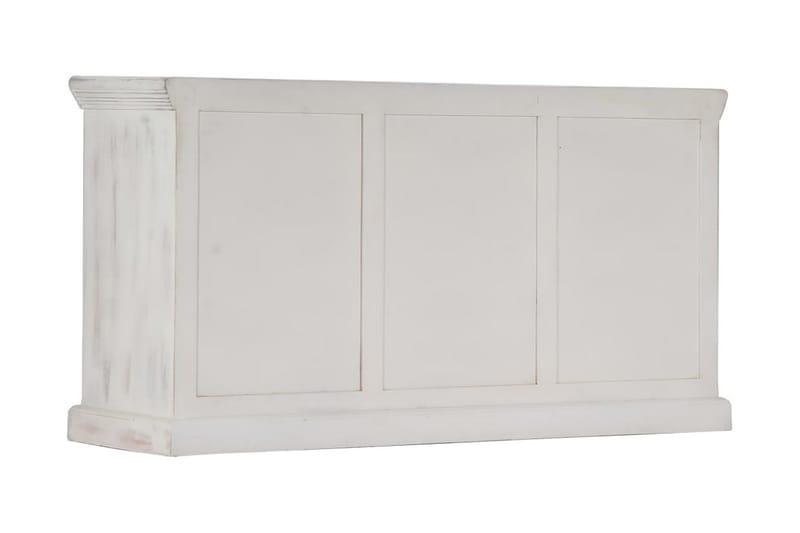 Skänk vit 140x40x74 cm massivt mangoträ - Vit - Skänkar & sideboards