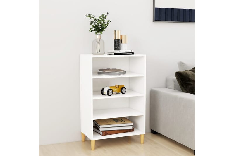 Skänk vit 57x35x90 cm spånskiva - Vit - Förvaring - Förvaringsmöbler - Skänkar & sideboards