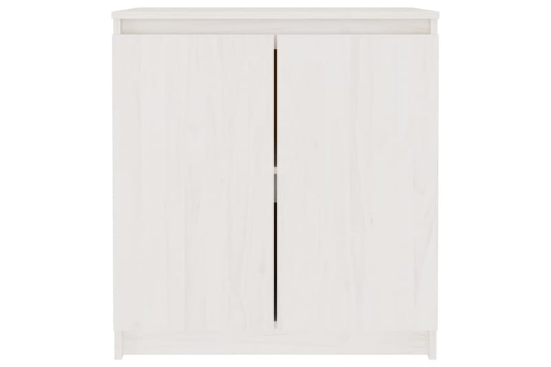 Skänk vit 60x36x65 cm massiv furu - Vit - Förvaring - Förvaringsmöbler - Skänkar & sideboards