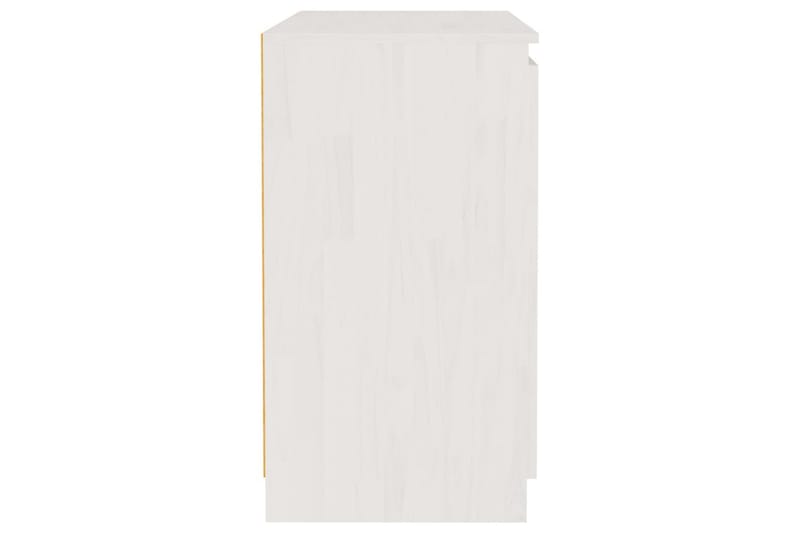 Skänk vit 60x36x65 cm massiv furu - Vit - Förvaring - Förvaringsmöbler - Skänkar & sideboards