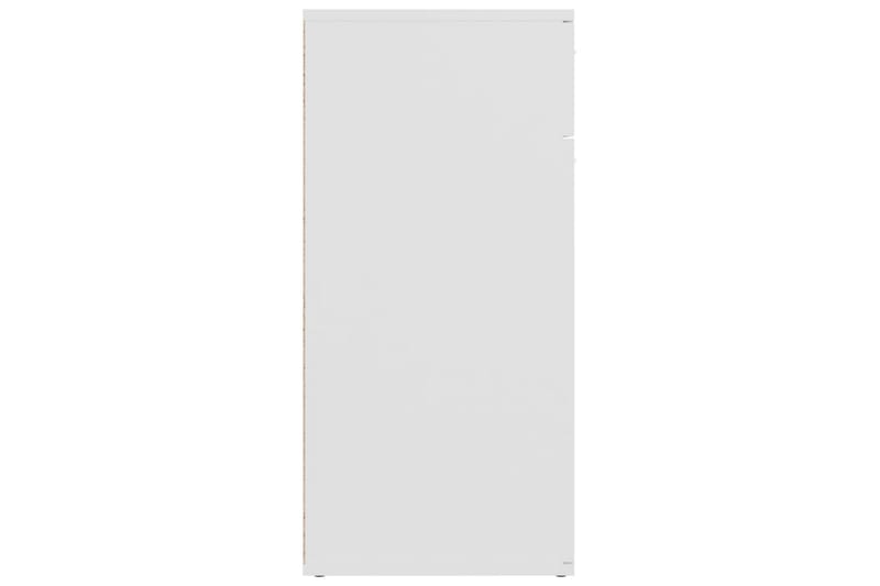 Skänk vit 80x36x75 cm spånskiva - Vit - Förvaring - Förvaringsmöbler - Skänkar & sideboards