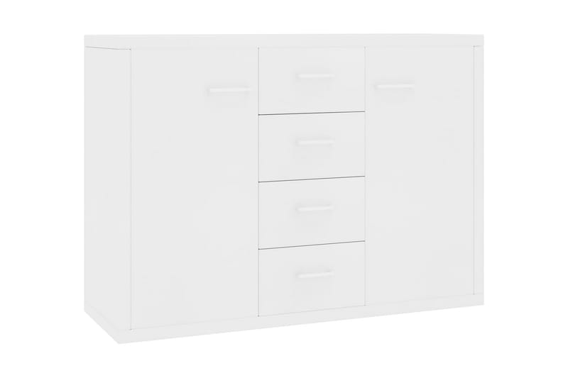 Skänk vit 88x30x65 cm spånskiva - Vit - Skänkar & sideboards