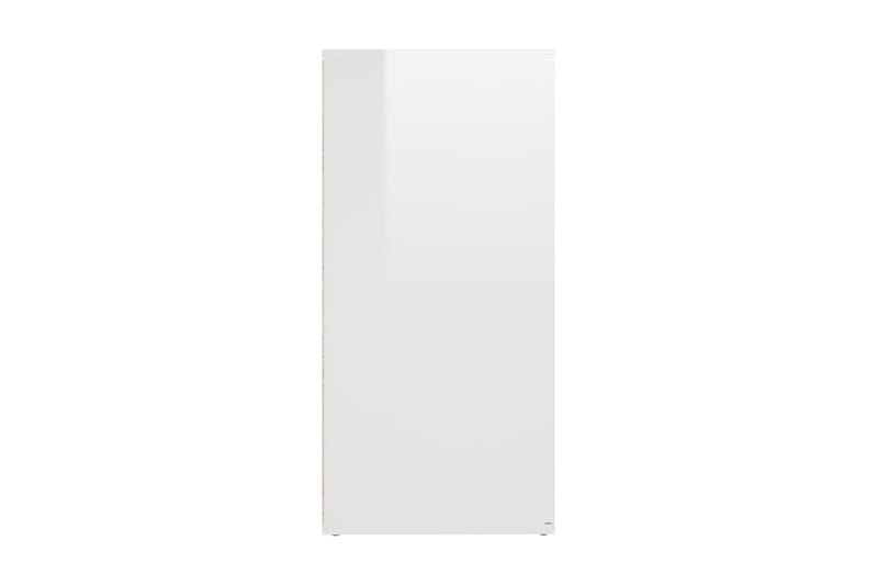 Skänk vit högglans 160x36x75 cm spånskiva - Vit - Förvaring - Förvaringsmöbler - Skänkar & sideboards