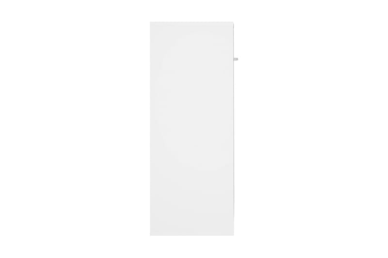 Skänk vit högglans 60x30x75 cm spånskiva - Vit - Förvaring - Förvaringsmöbler - Skänkar & sideboards