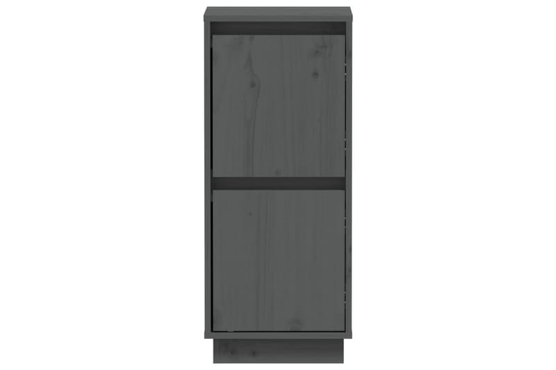 Skänkar 2 st grå 31,5x34x75 cm massiv furu - Grå - Förvaring - Förvaringsmöbler - Skänkar & sideboards