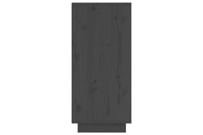 Skänkar 2 st grå 31,5x34x75 cm massiv furu - Grå - Förvaring - Förvaringsmöbler - Skänkar & sideboards