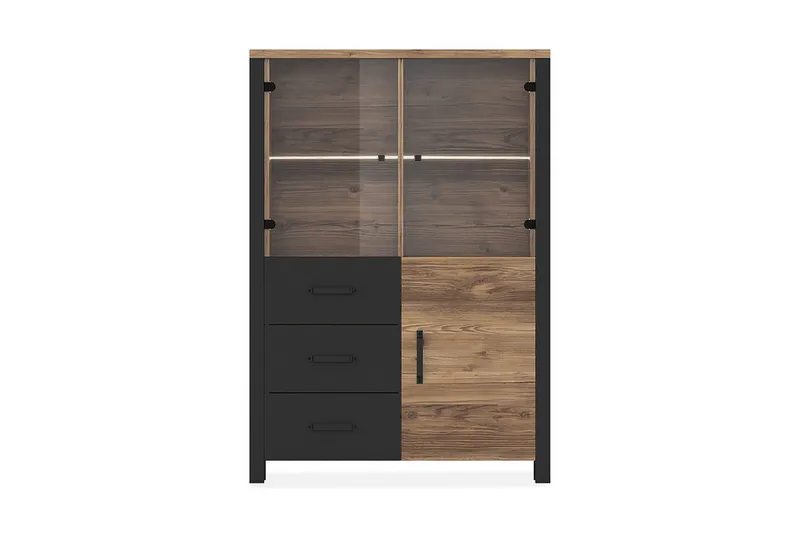 Skarebol TV-möbelset - Svart/Trä/Natur - Förvaring - Förvaringsmöbler - Skänkar & sideboards