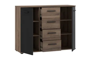 Sredets Sideboard 34x105 cm - Brun/Svart - Förvaring - Förvaringsmöbler - Skänkar & sideboards