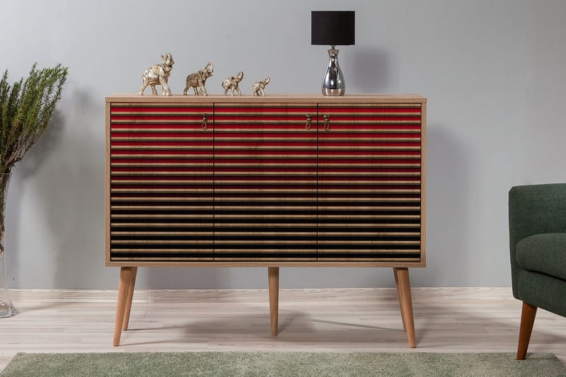 STENBYN Skänk 120 cm Brun - Förvaring - Förvaringsmöbler - Skänkar & sideboards