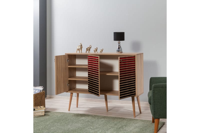 STENBYN Skänk 120 cm Brun - Förvaring - Förvaringsmöbler - Skänkar & sideboards