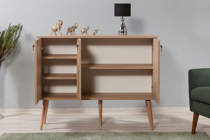 STENBYN Skänk 120 cm Brun - Förvaring - Förvaringsmöbler - Skänkar & sideboards