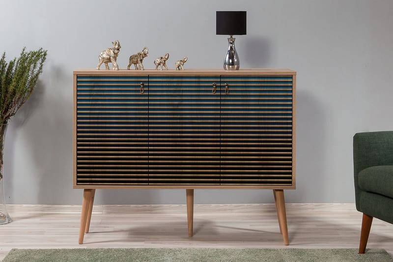 STENBYN Skänk 120 cm Brun - Förvaring - Förvaringsmöbler - Skänkar & sideboards