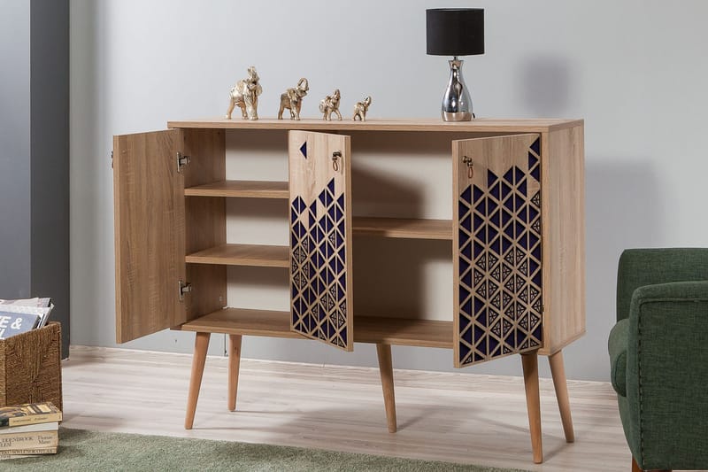 STENBYN Skänk 120 cm Brun - Förvaring - Förvaringsmöbler - Skänkar & sideboards