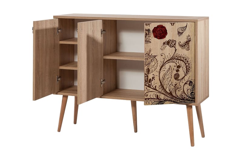 STENBYN Skänk 120 cm Brun - Förvaring - Förvaringsmöbler - Skänkar & sideboards