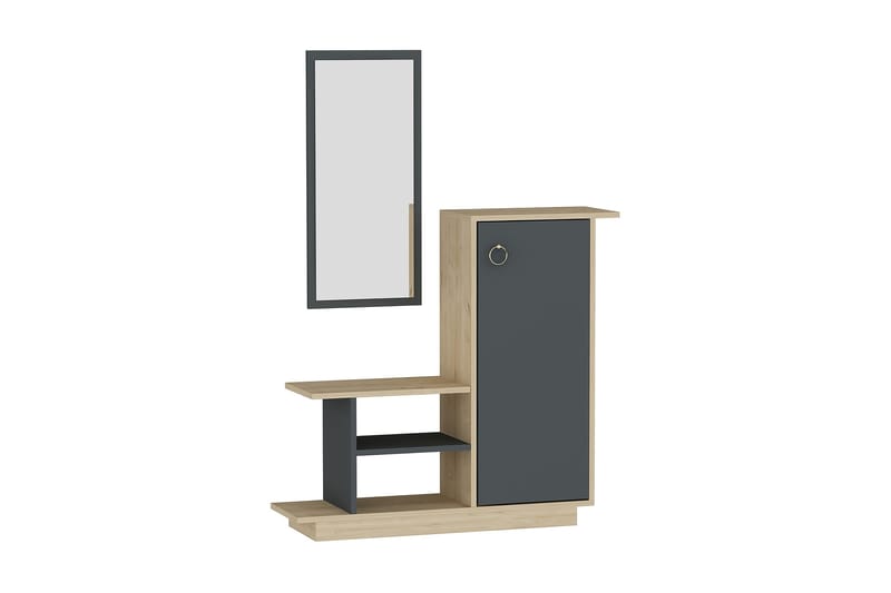 STILTS Sideboard 80 cm Ek/Antracit - Förvaring - Förvaringsmöbler - Skänkar & sideboards