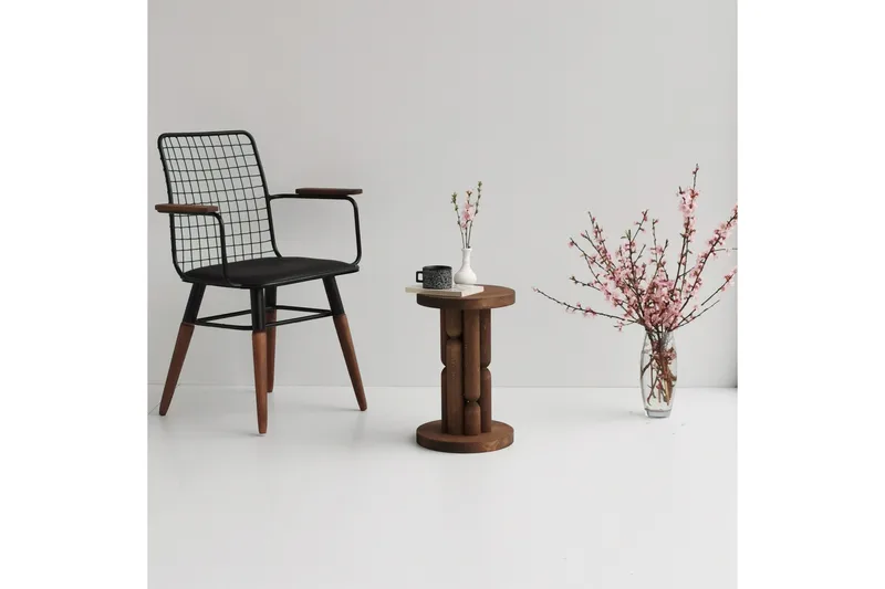 Stoa Skänk 27 cm - Brun - Möbler - Vardagsrum - Soffbord & vardagsrumsbord - Sidobord & lampbord - Piedestal & pelarbord