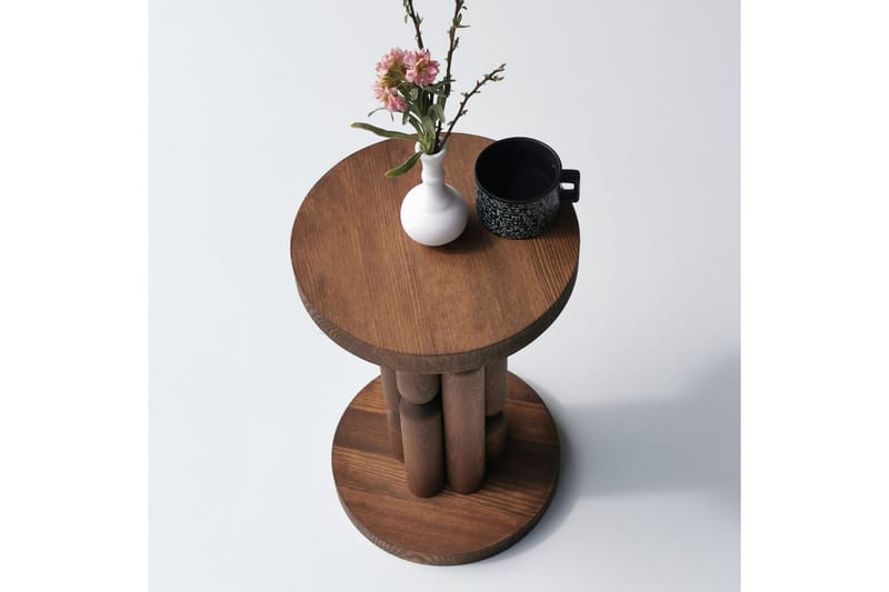 Stoa Skänk 27 cm - Brun - Möbler - Vardagsrum - Soffbord & vardagsrumsbord - Sidobord & lampbord - Piedestal & pelarbord