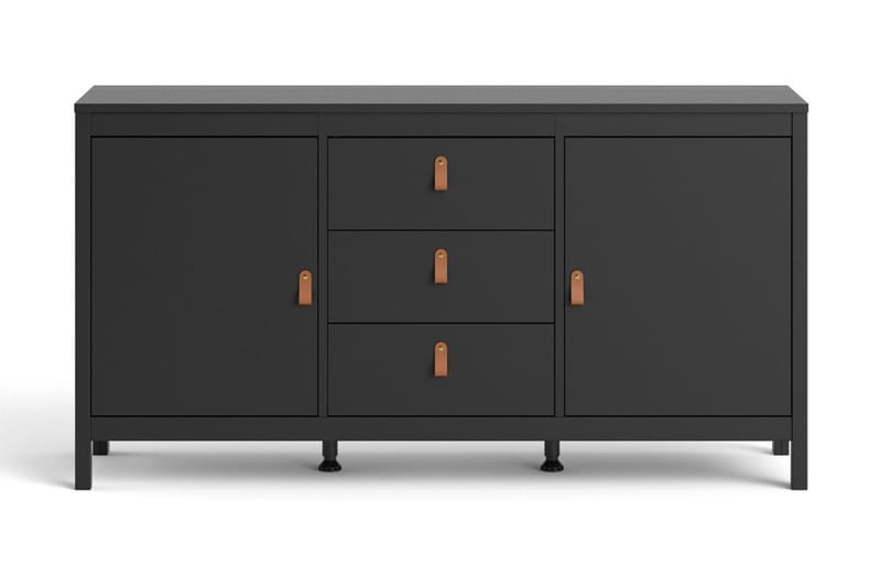 STOLFERS Sideboard 38x151 cm Svart/Natur - Förvaring - Förvaringsmöbler - Skänkar & sideboards