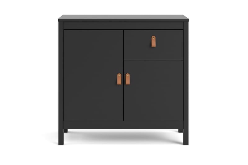 STOLFERS Sideboard 38x82 cm Svart/Natur - Förvaring - Förvaringsmöbler - Skänkar & sideboards