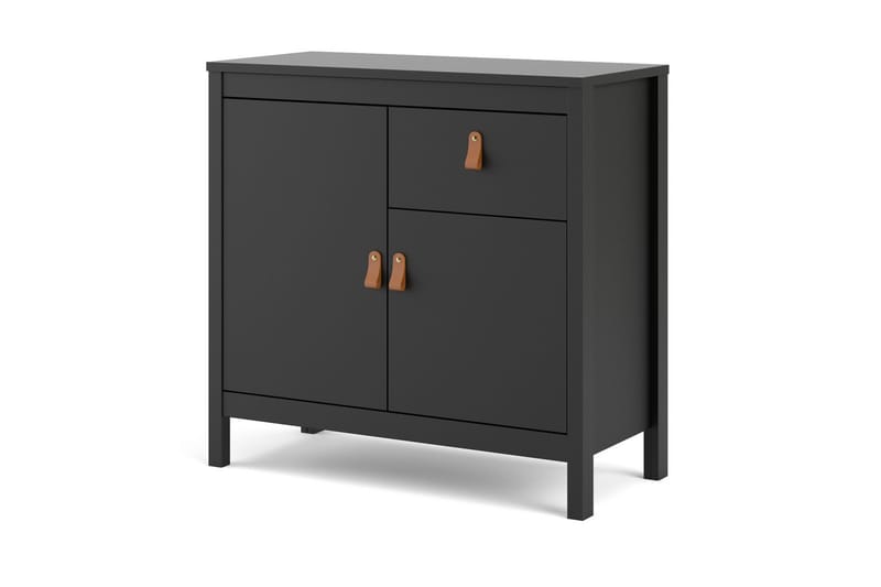 STOLFERS Sideboard 38x82 cm Svart/Natur - Förvaring - Förvaringsmöbler - Skänkar & sideboards