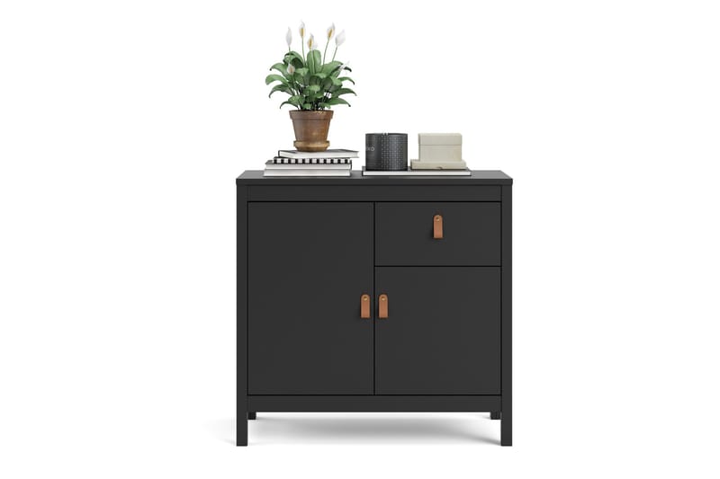 STOLFERS Sideboard 38x82 cm Svart/Natur - Förvaring - Förvaringsmöbler - Skänkar & sideboards