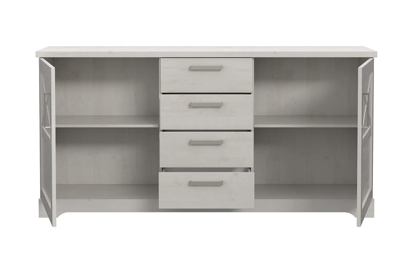 Svetis Sideboard 42x183 cm - Vit - Förvaring - Förvaringsmöbler - Skänkar & sideboards