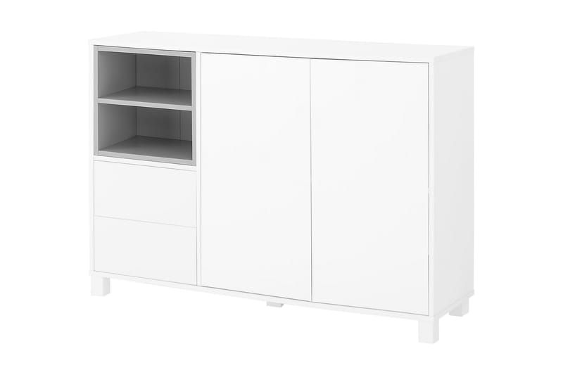 TALAIDE Skänk 120 Vit/Grå - Skänkar & sideboards