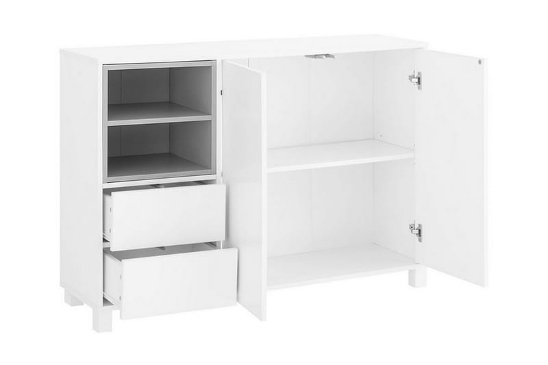 TALAIDE Skänk 120 Vit/Grå - Skänkar & sideboards