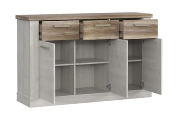 Talebi Skänk 41x141 cm i Trä - Vit|Brun - Förvaring - Förvaringsmöbler - Skänkar & sideboards